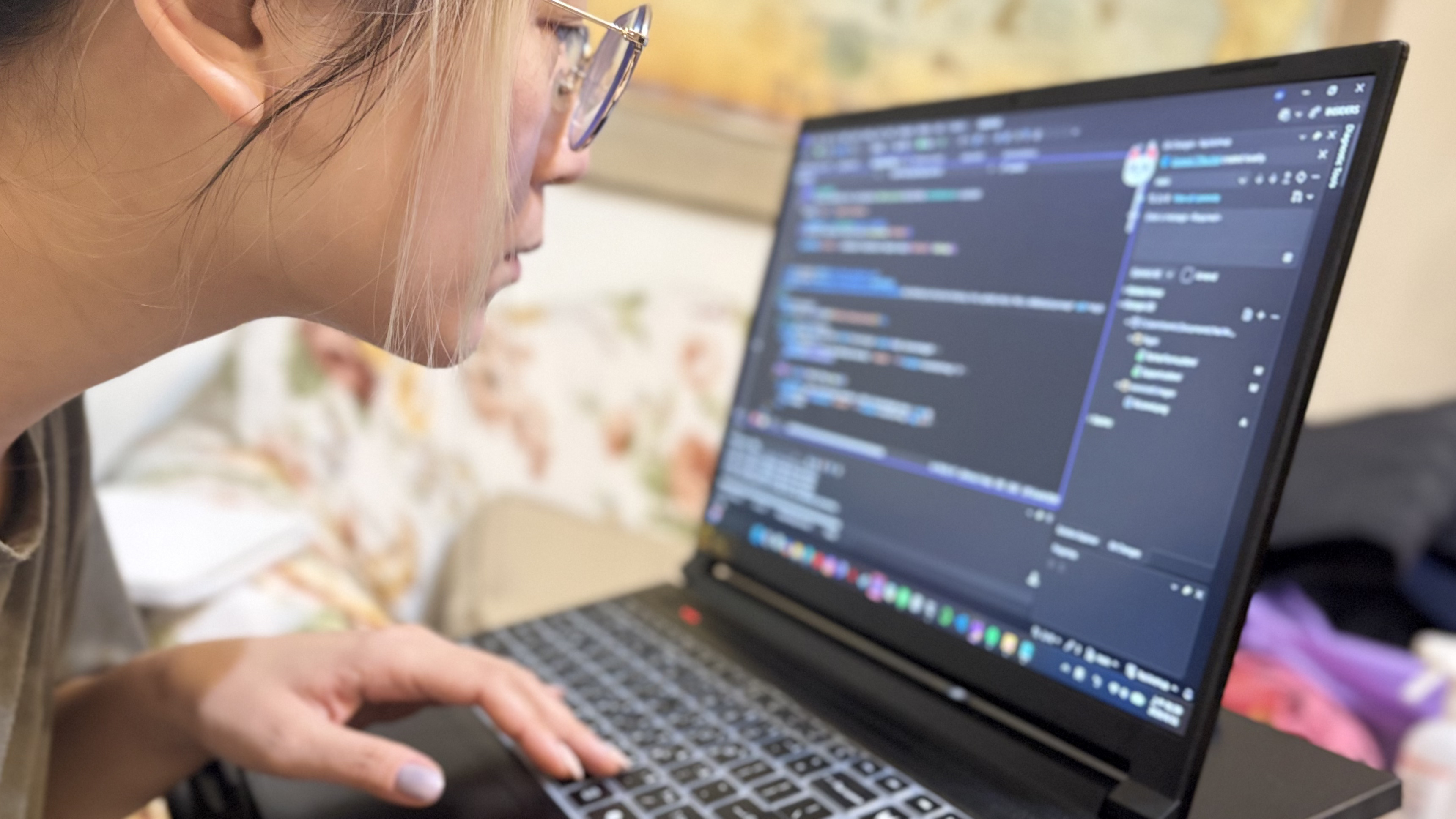 Developer at work